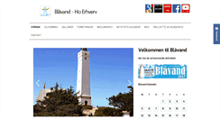 Desktop Screenshot of blaavand.info
